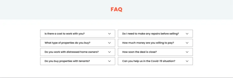 top cash offer in usa faq page